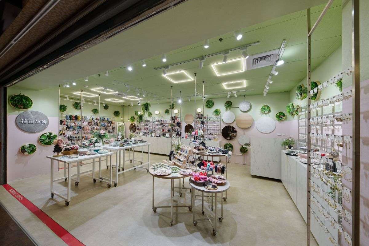 粉紅甜美與淺綠叢林 粉紅甜美與淺綠叢林