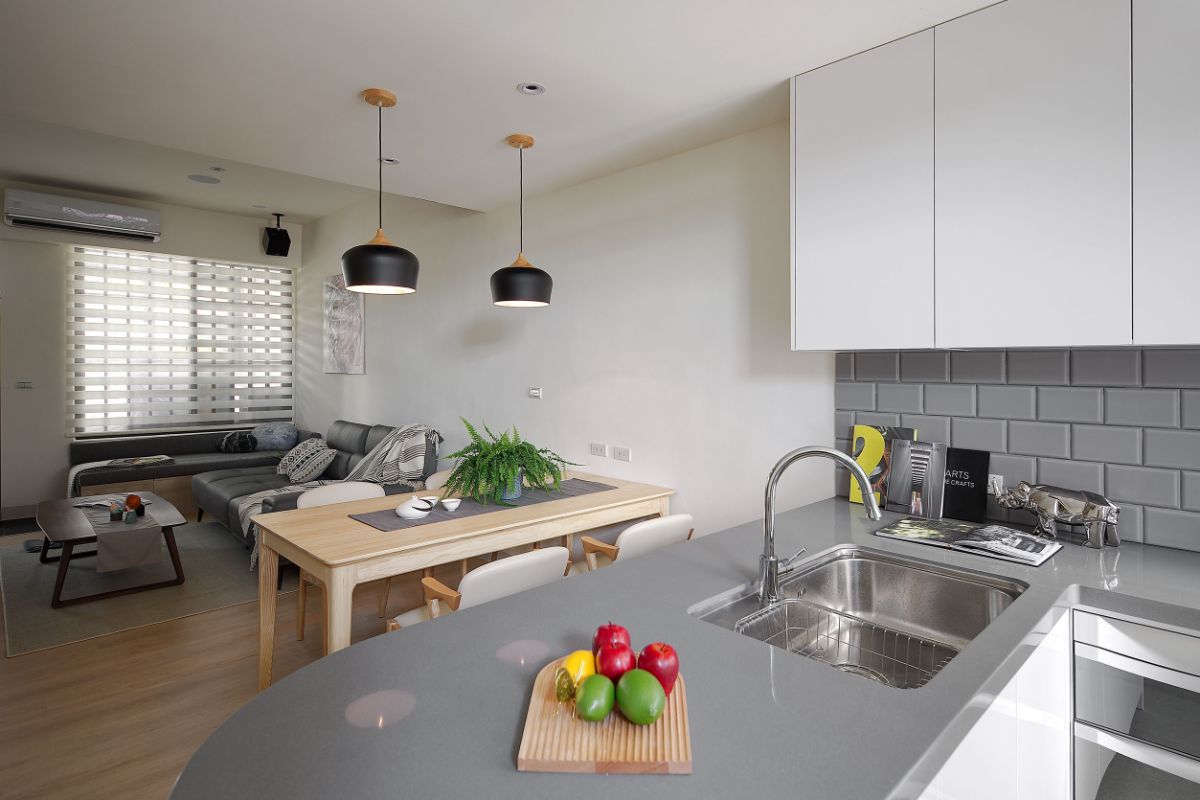 沉穩灰階新婚居所 沉穩灰階新婚居所