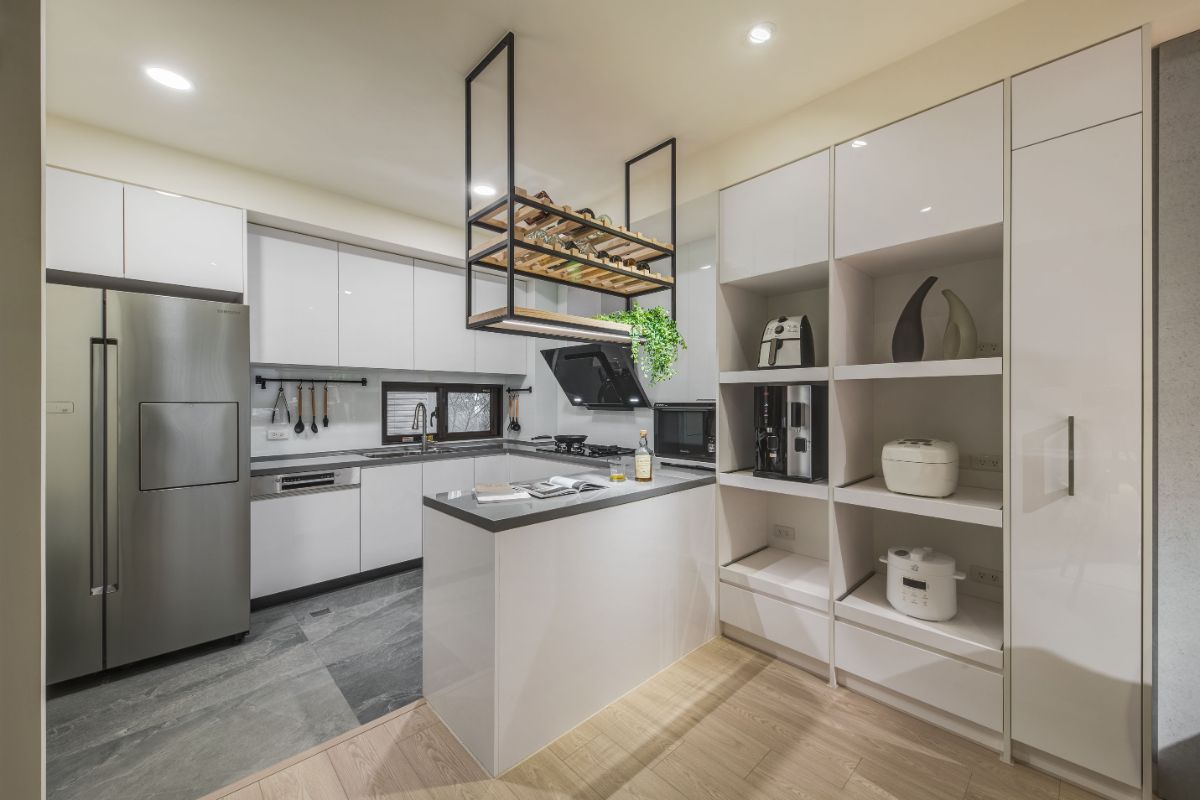 優化生活機能的新竹透天設計-微自然室內設計