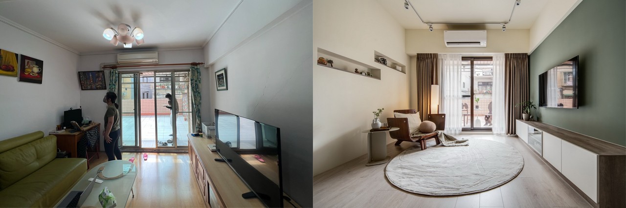 濃淡有致 26年老屋變身文青宅 濃淡有致 26年老屋變身文青宅