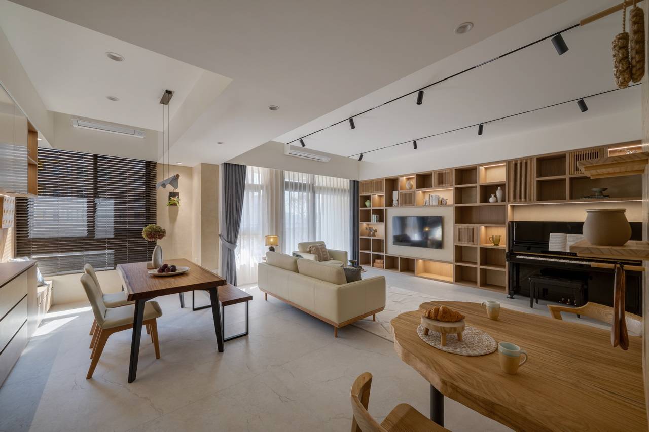 光影與書頁之間|一座以閱讀為核心的家庭公共空間重構 光影與書頁之間|一座以閱讀為核心的家庭公共空間重構