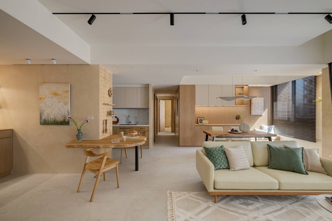 光影與書頁之間|一座以閱讀為核心的家庭公共空間重構 光影與書頁之間|一座以閱讀為核心的家庭公共空間重構