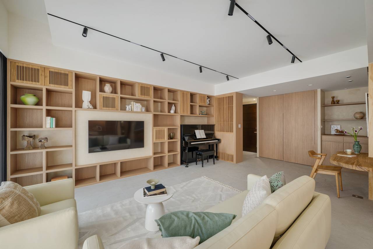 光影與書頁之間|一座以閱讀為核心的家庭公共空間重構 光影與書頁之間|一座以閱讀為核心的家庭公共空間重構