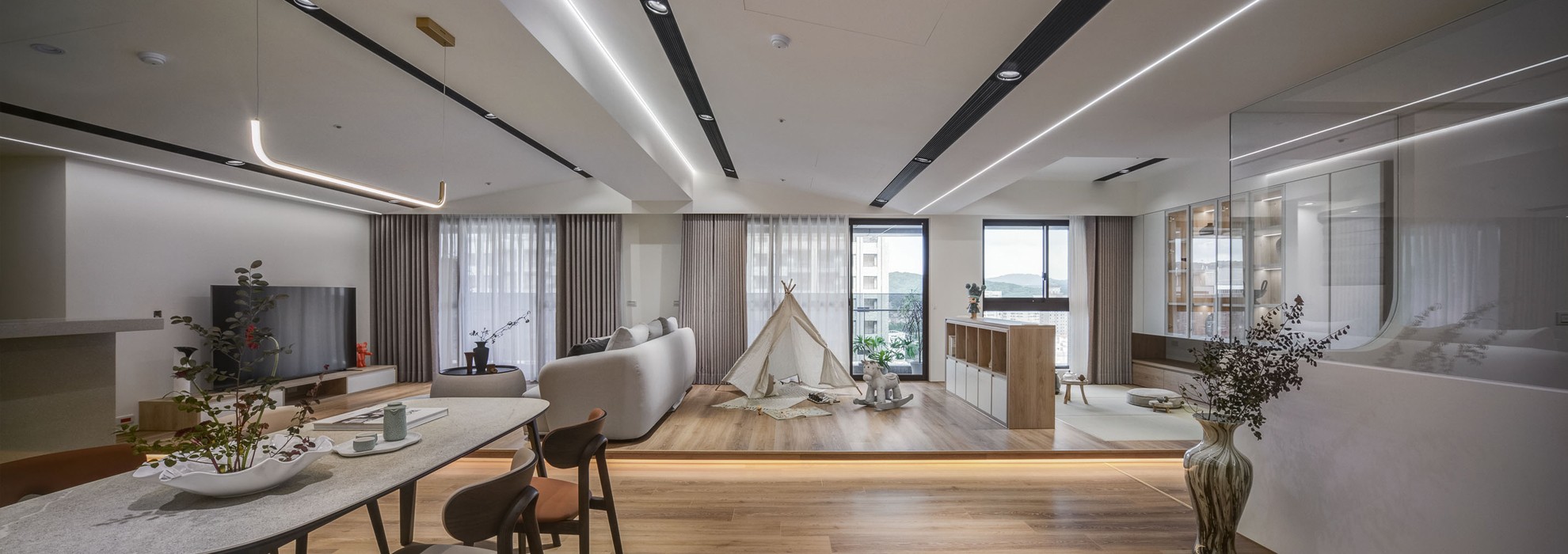 山形家屋與浮島意象 山形家屋與浮島意象